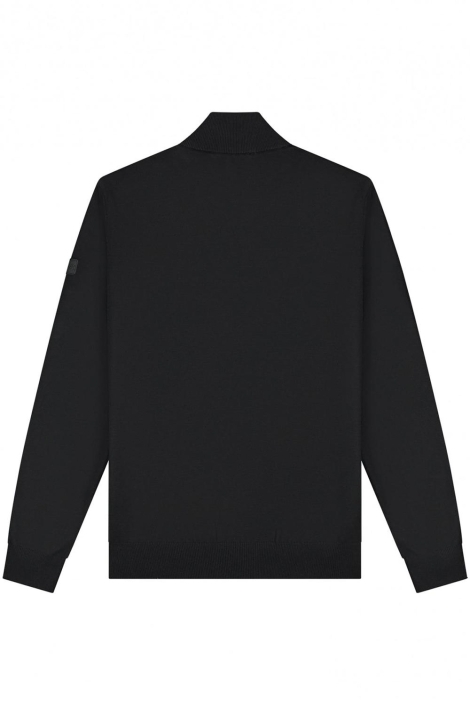 Malelions men knitted quarter zip